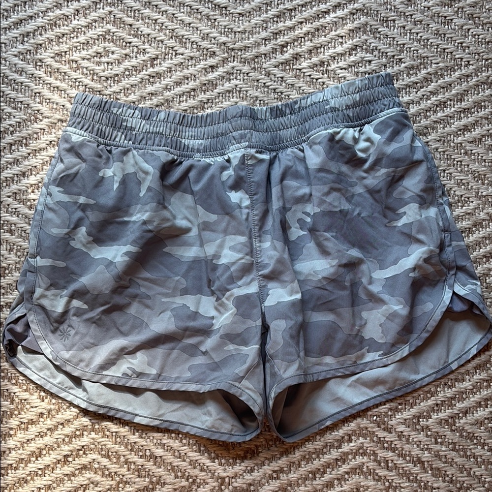 Athleta GIRL Gray Camouflage Shorts
